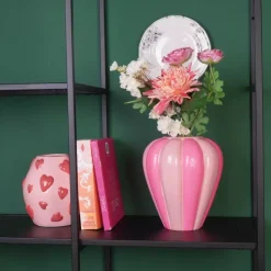 Swirl Vase Neon/Rosa H20