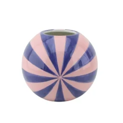 Swirl Vase Rosa/Blå H20