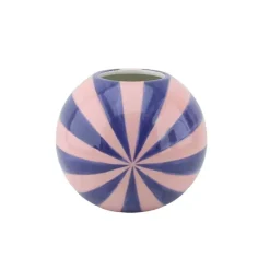 Swirl Vase Rosa/Blå H15