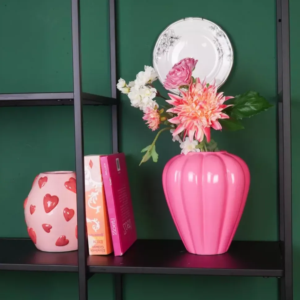 Swirl Vase Rosa H20