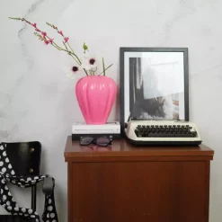 Swirl Vase Rosa H20