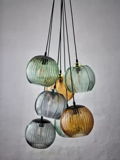 Sybia Pendel Grønn Glass