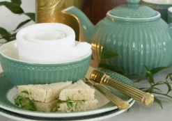 Tallerken Alice Dusty Green