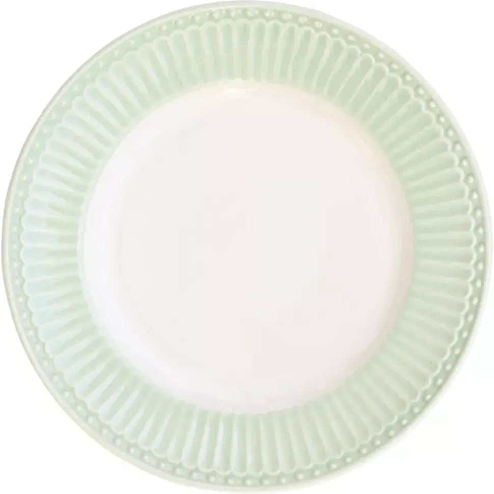 Tallerken Alice Pale Green
