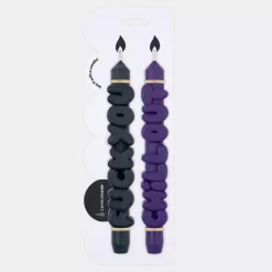 Taper Candle BOLD Svart/Indigo
