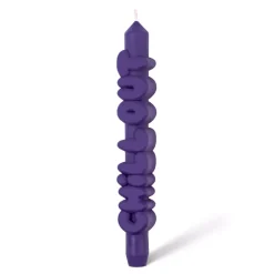 Taper Candle CHILL OUT Indigo