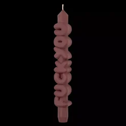 Taper Candle F*CK YOU Mocca