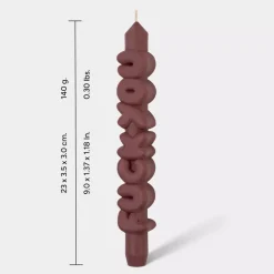 Taper Candle F*CK YOU Mocca