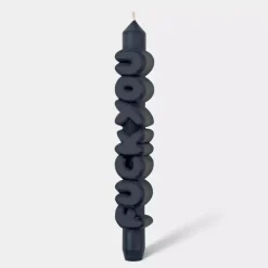 Taper Candle F*CK YOU Svart