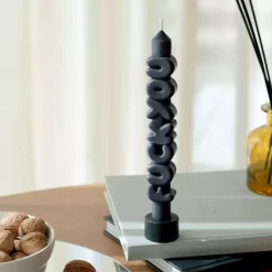 Taper Candle F*CK YOU Svart