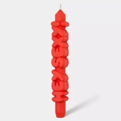 Taper Candle HEY SEXY! Oransj
