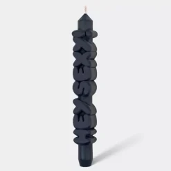 Taper Candle HEY SEXY! Svart