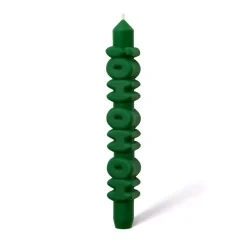 Taper candle HO HO HO! Grønt