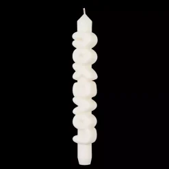 Taper Candle LOVE YOU Hvit