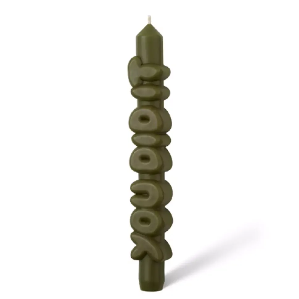 Taper Candle YOU DID IT Grønn