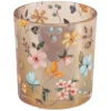 Telysholder Småblomster 7,3x8
