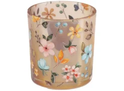 Telysholder Småblomster 7,3x8
