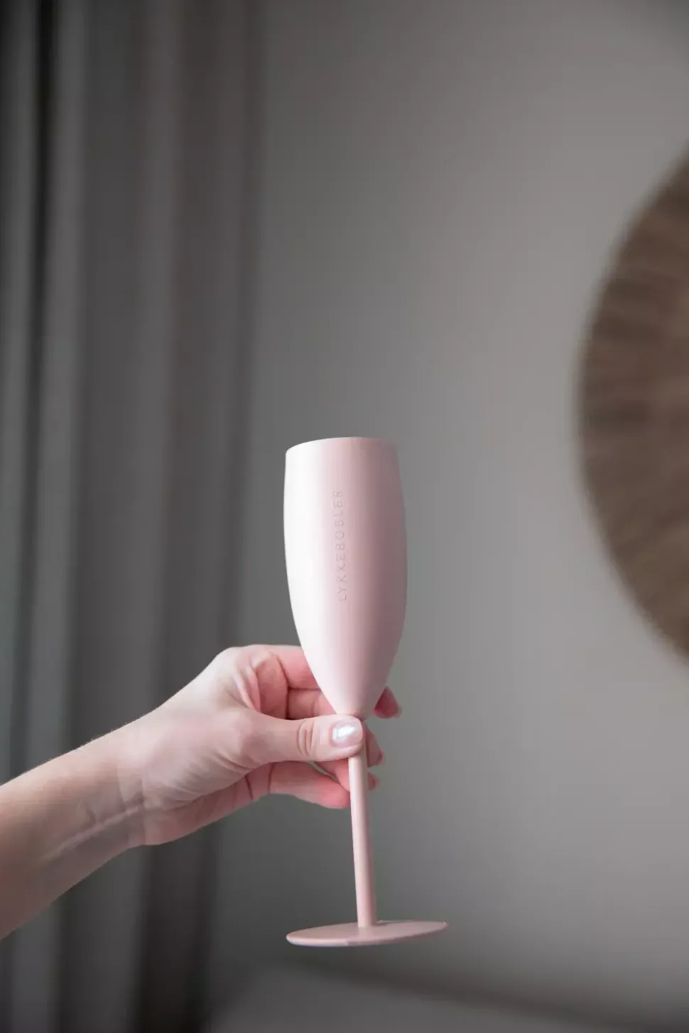Termo Champagneglass Lykkebobler