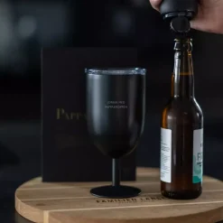 Termo Ølglass Jobber Med Pappakroppen