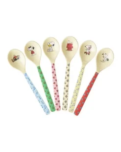 Teskjeer Melamin Snoopy 6pkn