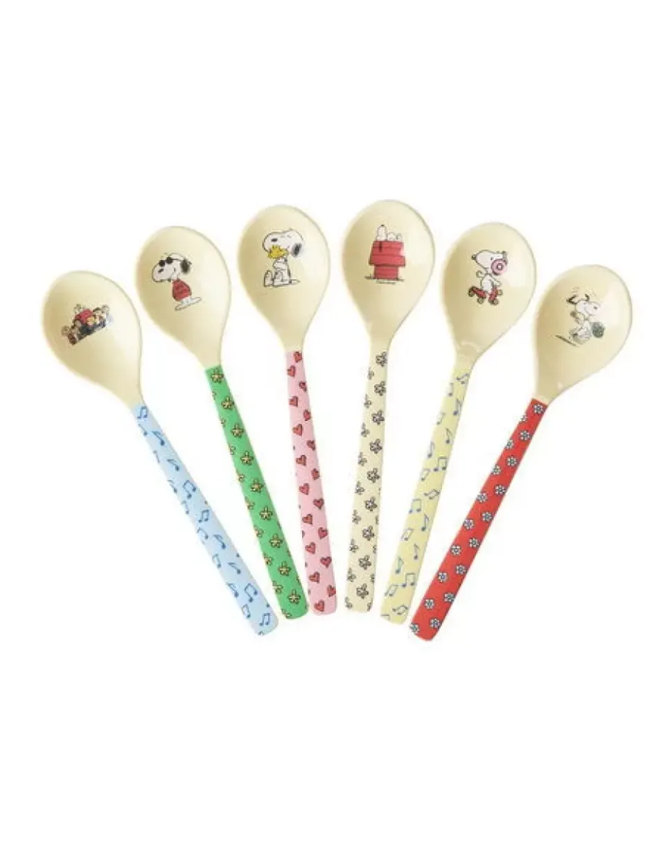 Teskjeer Melamin Snoopy 6pkn