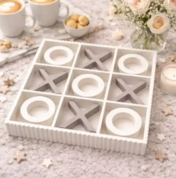 Tic Tac Spill Beige 33x33