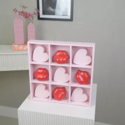 Tic Tac Spill Hjerter/Lips