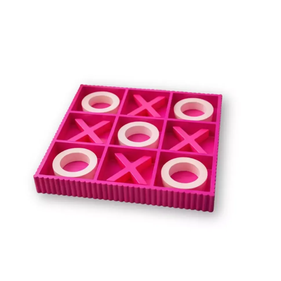 Tic Tac Spill Rosa 33x33