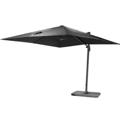 Tobago Parasoll Grå 3x3