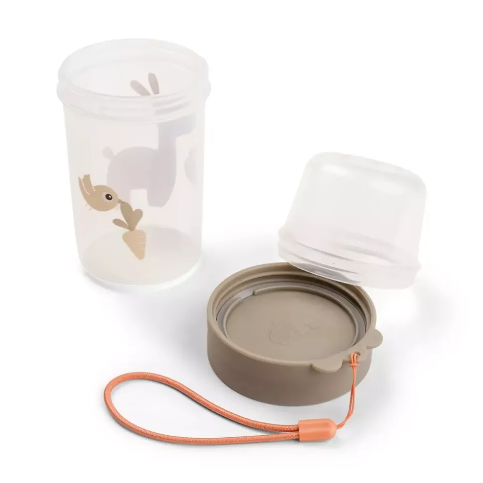 To Go 2-Way Snack Container L Lalee Sand