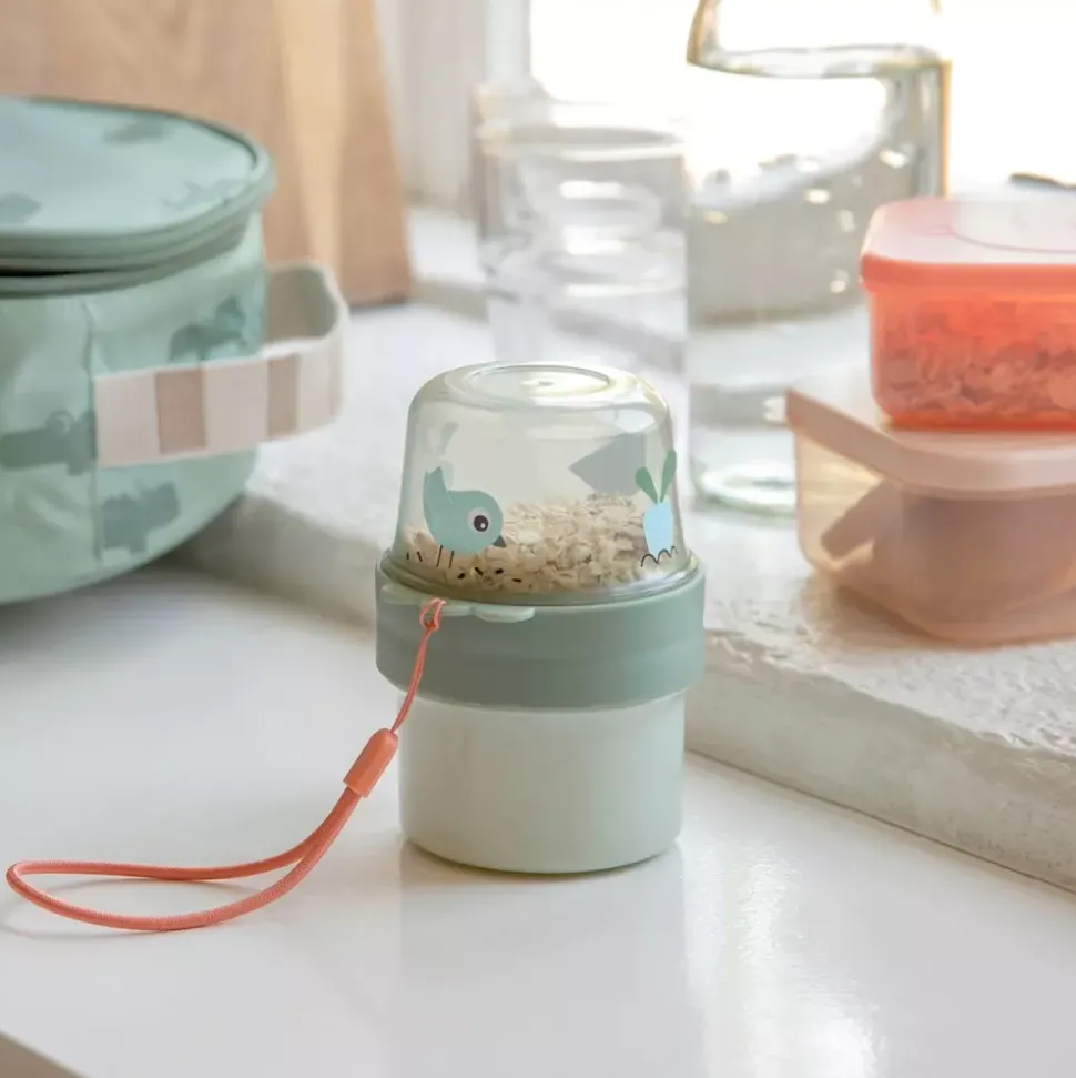 To Go 2-Way Snack Container S Birdee Sand
