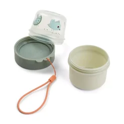 To Go 2-Way Snack Container S Birdee Green