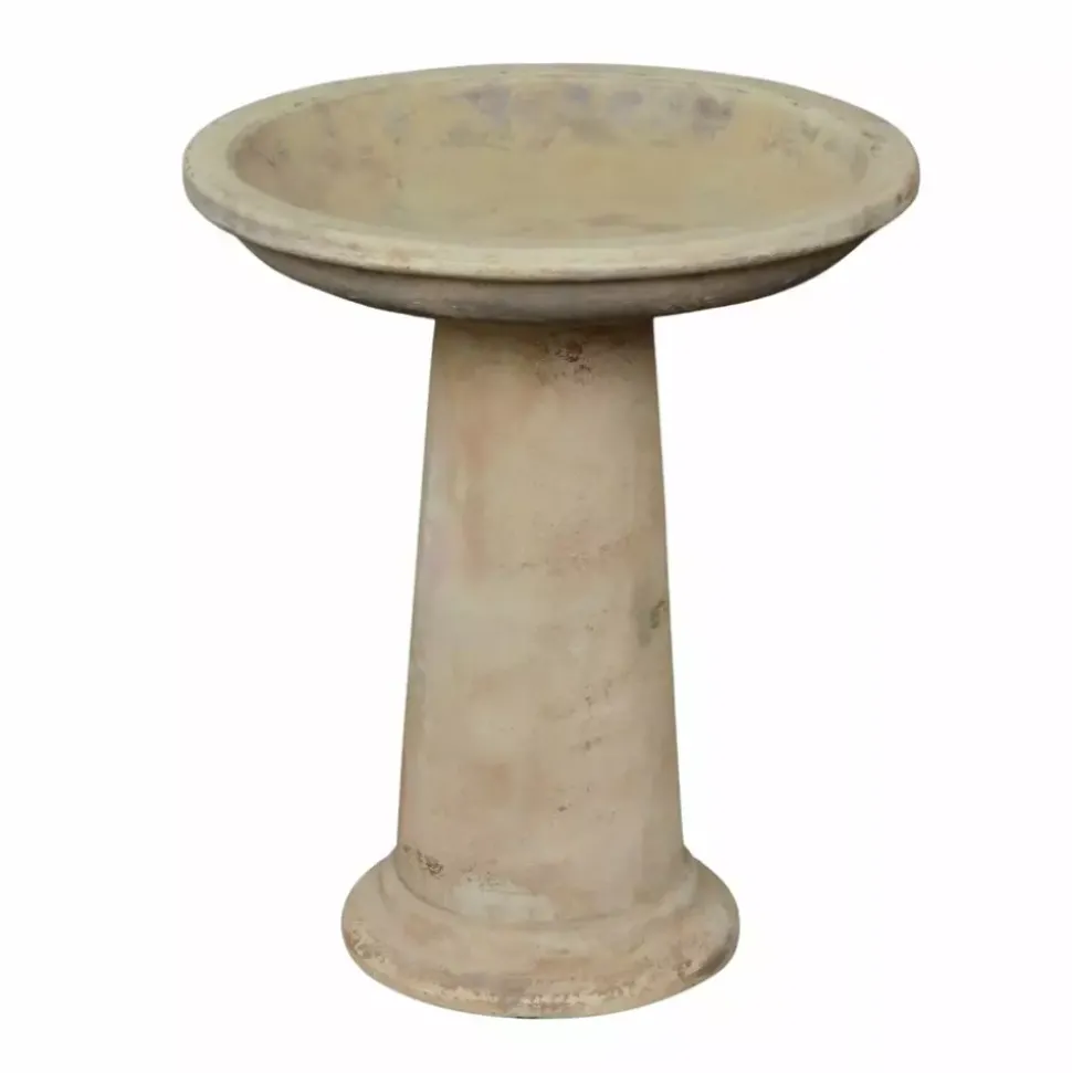 Toke Antikk Fuglebad Terracotta D47 H56