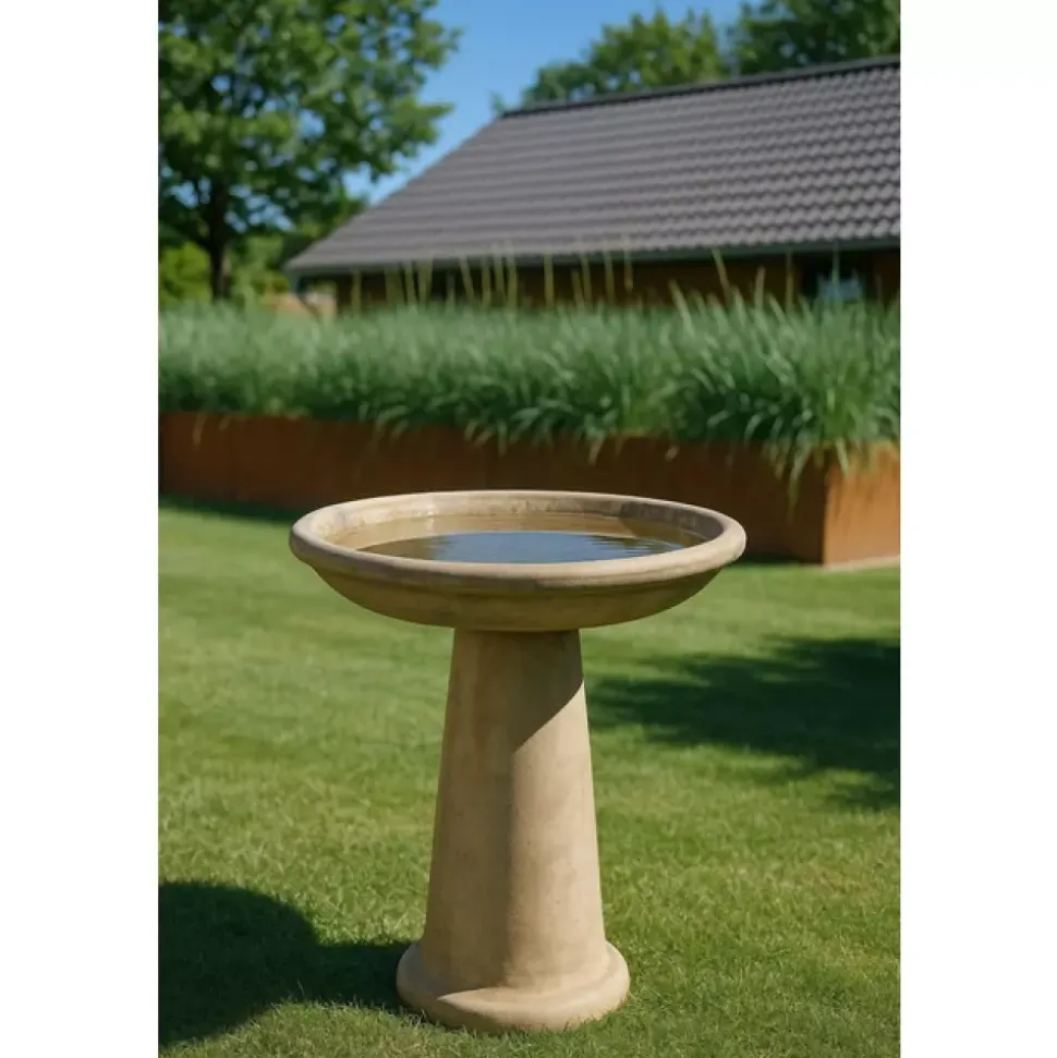 Toke Antikk Fuglebad Terracotta D47 H56