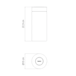 Tramontina - Purezza - Oppbevaringsglass - 1,4 l