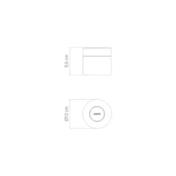 Tramontina - Purezza - Oppbevaringsglass - 0,4 l