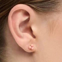 Trio Ørering Brunt Coral 1 stk
