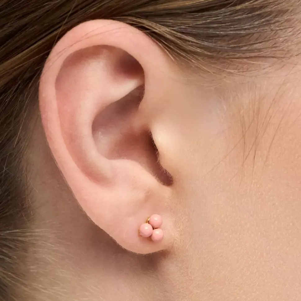 Trio Ørering Brunt Coral 1 stk