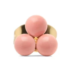 Trio Ørering Brunt Coral 1 stk