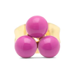 Trio Ørering Fuchsia Pink 1 stk