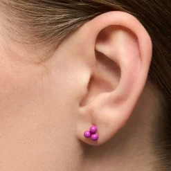 Trio Ørering Fuchsia Pink 1 stk
