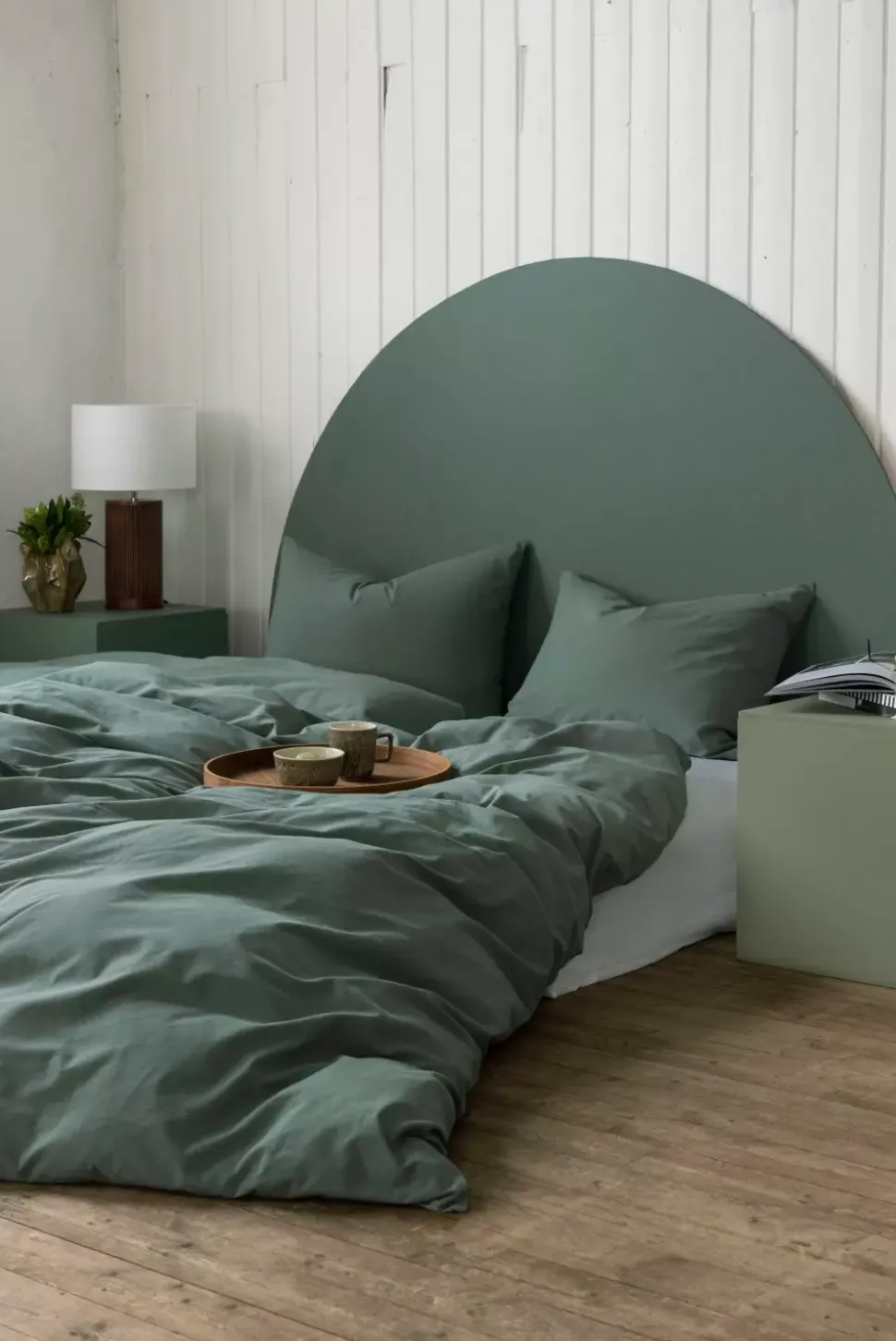 Turiform Chill Sengesett 140x220/50x70 Grønn