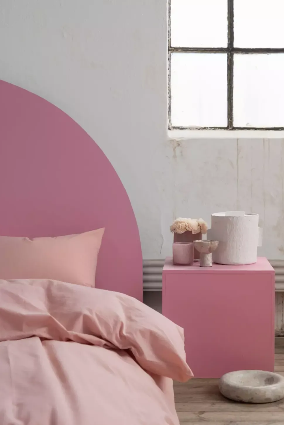 Turiform Chill Sengesett 140x200/50x70 Rosa
