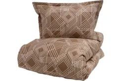 Turiform Lewis sengesett 140x200/50x70 Brun