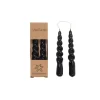 Twisted Candles Muted Black m/Lakk L14