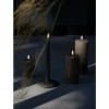 Uyuni lighting - Pillar - LED Kubbelys Brun H22