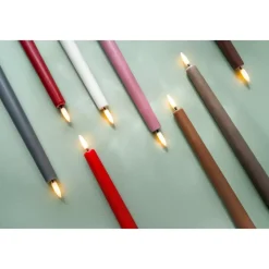 Uyuni lighting - Taper Candle - LED Kronelys Grønn s/2
