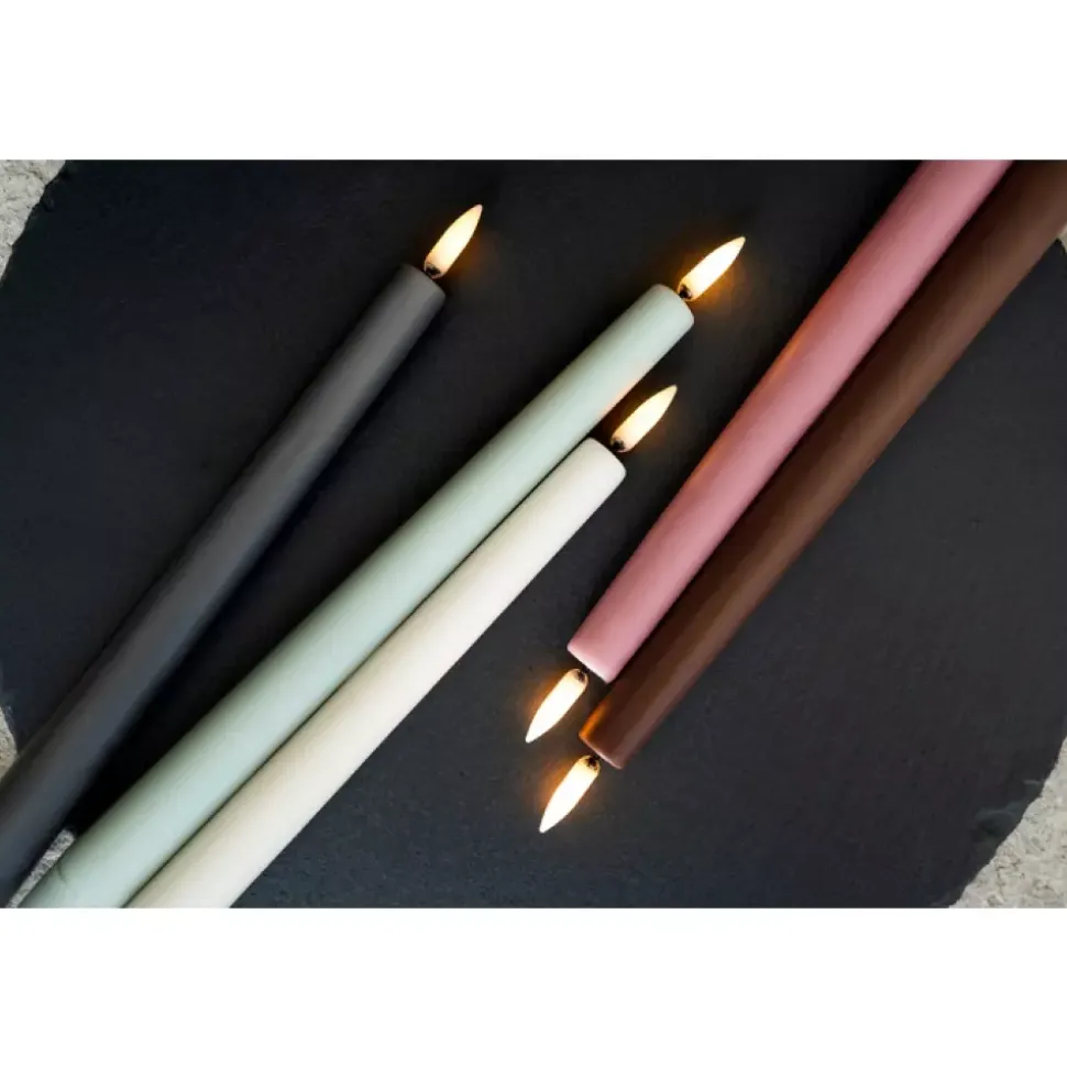 Uyuni lighting - Taper Candle - LED kronelys s/2