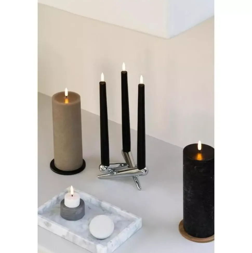 Uyuni lighting - Taper Candle - LED kronelys s/2
