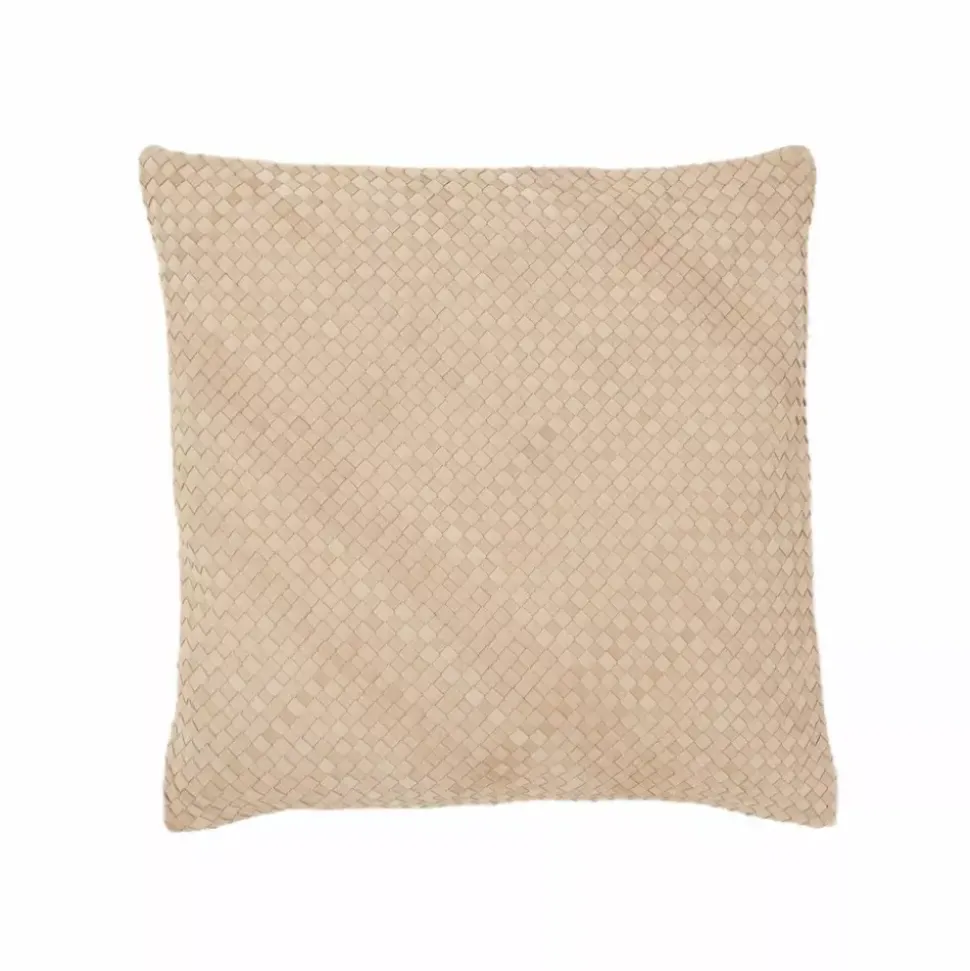 Vanessa - Pute m/dun Latte 50x50 Skinn